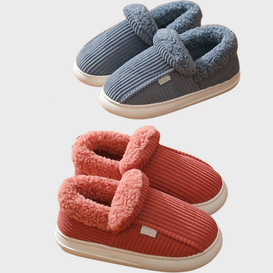 Nina – Pantofole da donna accoglienti con fodera in pile caldo