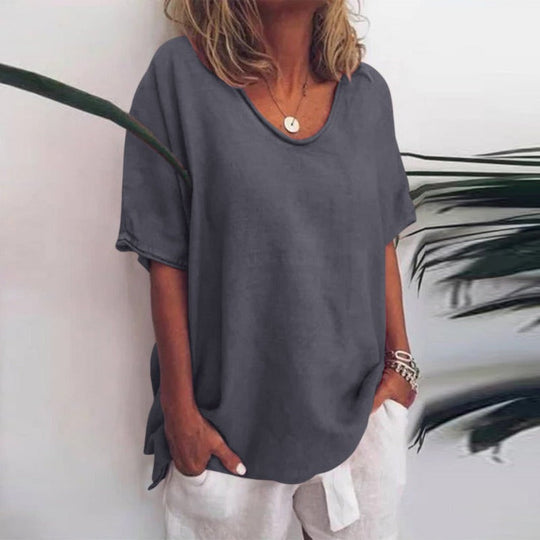 Johanna | Elegant shirt met ronde hals