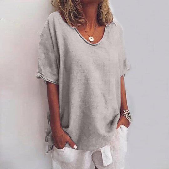 Johanna | Elegant shirt met ronde hals