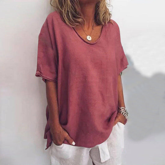 Johanna | Elegant shirt met ronde hals