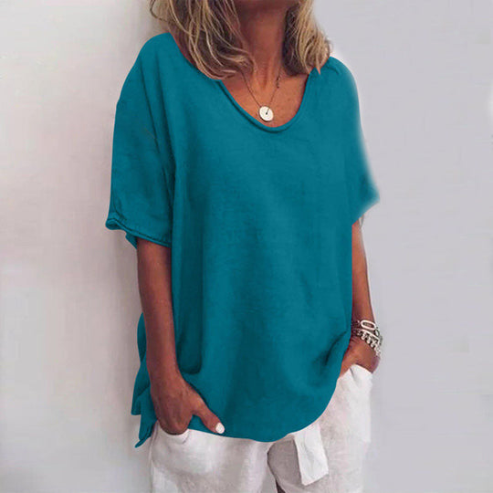 Johanna | Elegant shirt met ronde hals