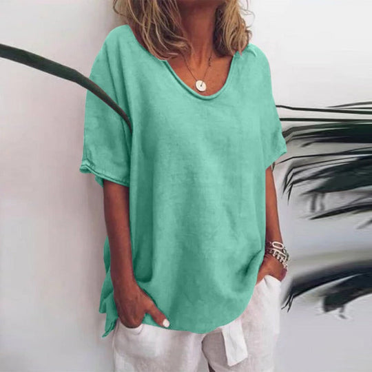 Johanna | Elegant shirt met ronde hals