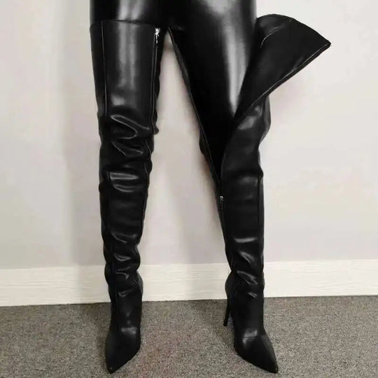 Johanna | Elegante overknee laarzen