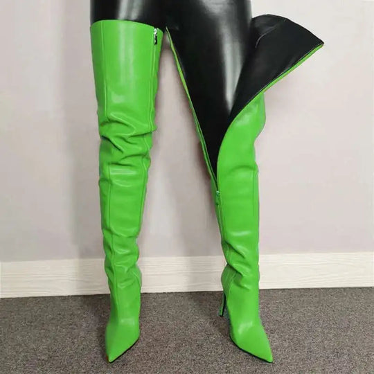 Johanna | Elegante overknee laarzen