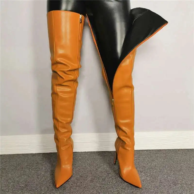 Johanna | Elegante overknee laarzen