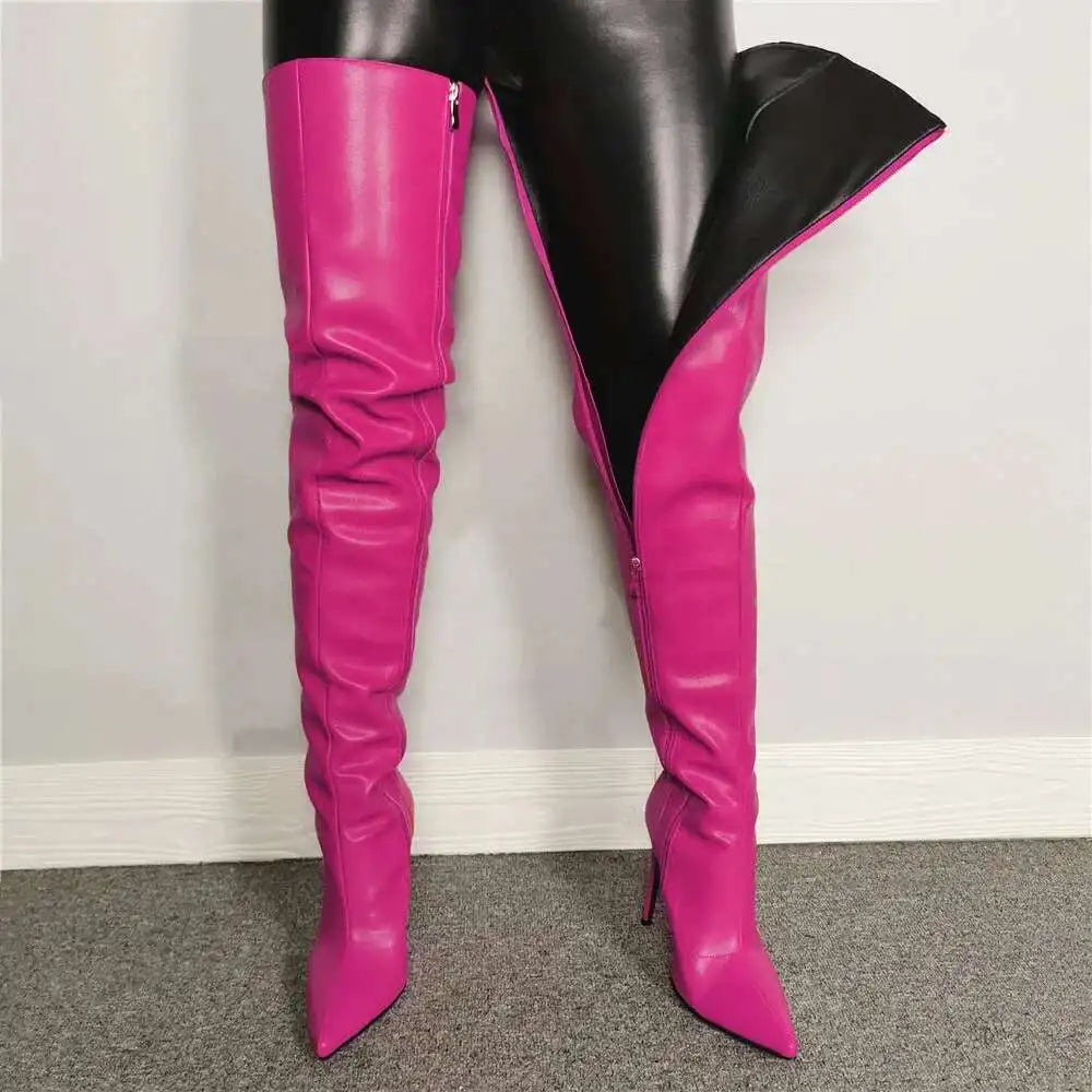 Johanna | Elegante overknee laarzen