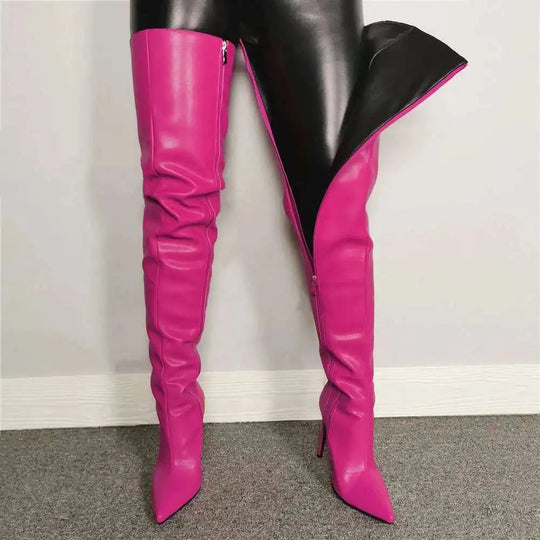 Johanna | Elegante overknee laarzen
