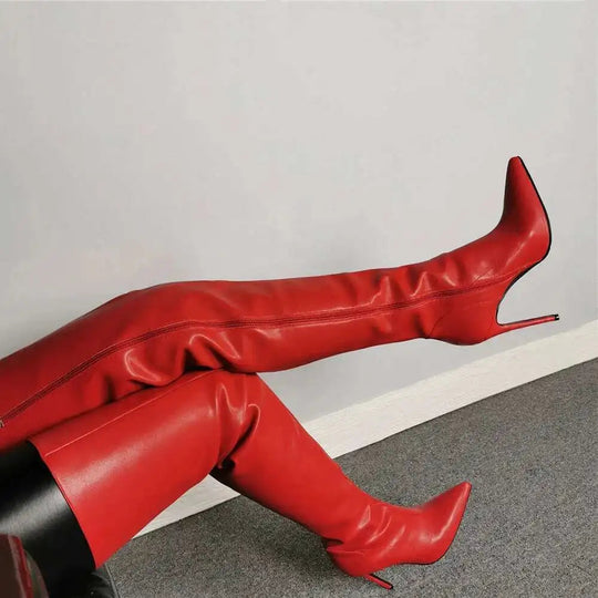 Johanna | Elegante overknee laarzen
