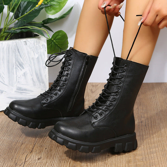 Johanna | Scarpe dirndl con plateau eleganti