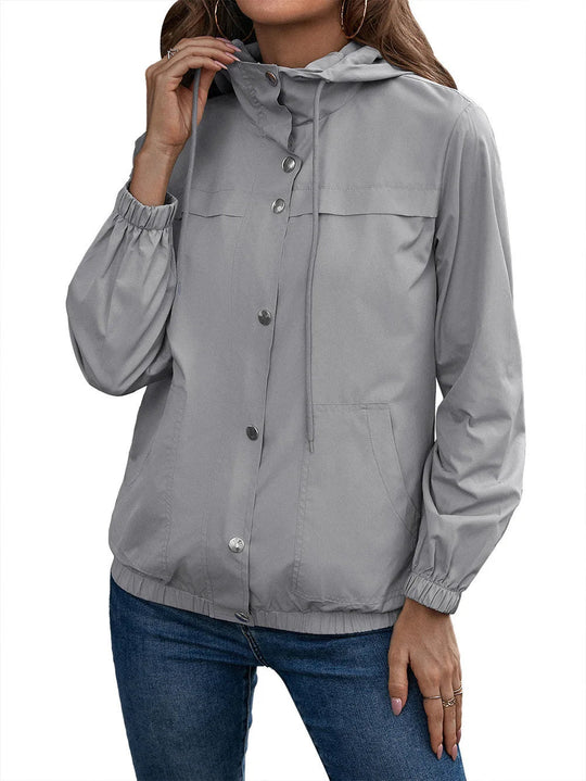 Johanna | Trench coat impermeabile con cappuccio