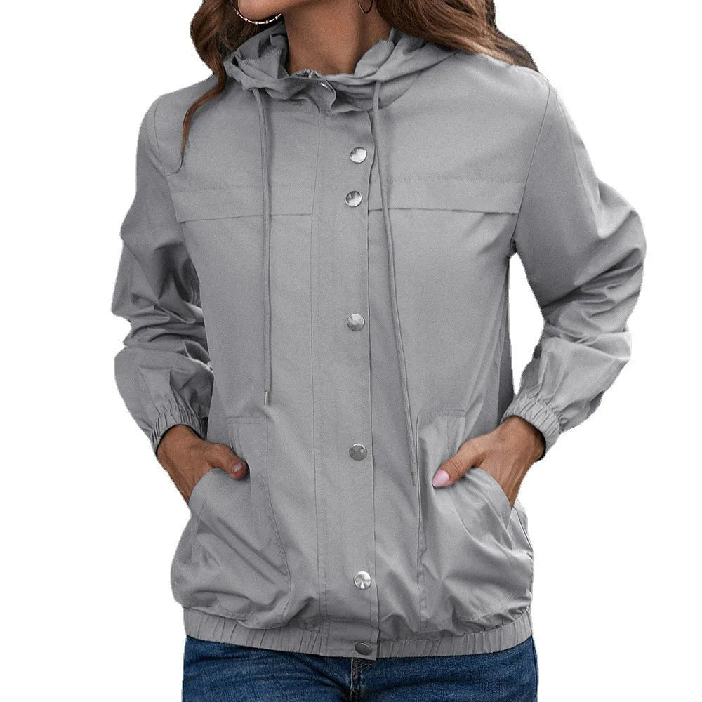 Johanna | Trench coat impermeabile con cappuccio