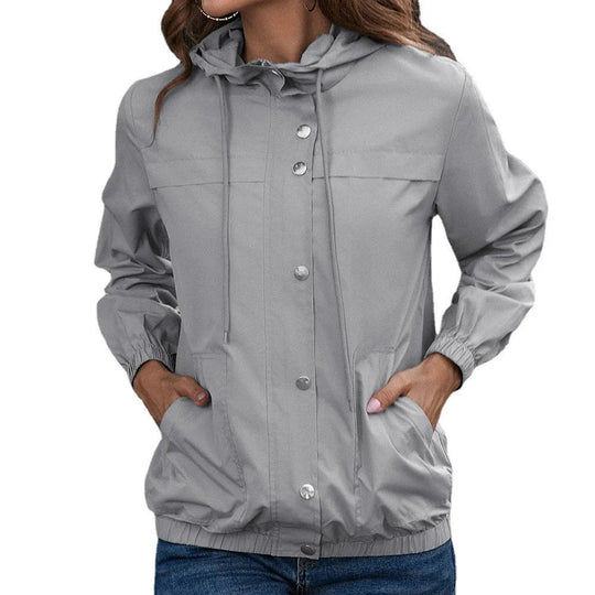 Johanna | Trench coat impermeabile con cappuccio