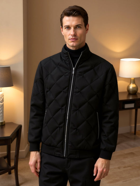 Jonas | Klassische wattierte Winterjacke