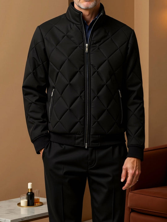 Jonas | Klassische wattierte Winterjacke