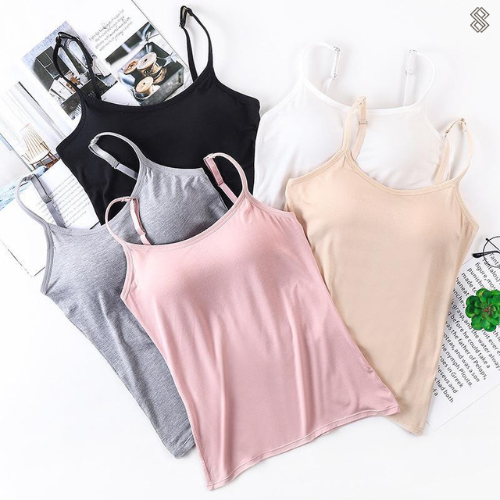 Juliane | Comfortable tank top with built-in bra
