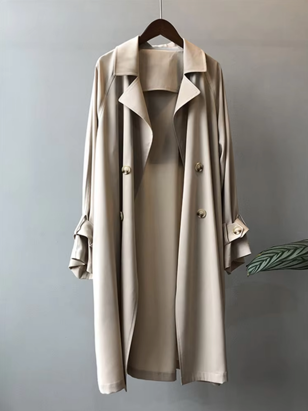 Juliane | Trench coat lungo impermeabile senza tempo