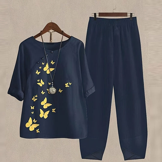 Karin | Relaxed butterfly two-piece set