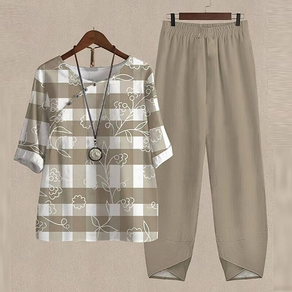 Karin | Relaxed butterfly two-piece set