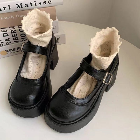 Karin | Retro Plateauschuhe