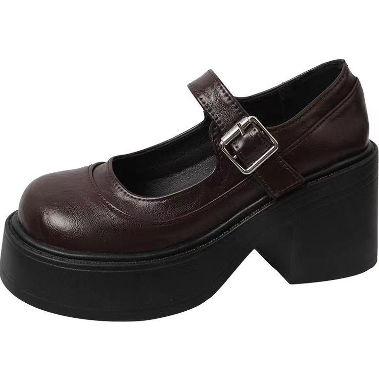 Karin | Retro Plateauschuhe