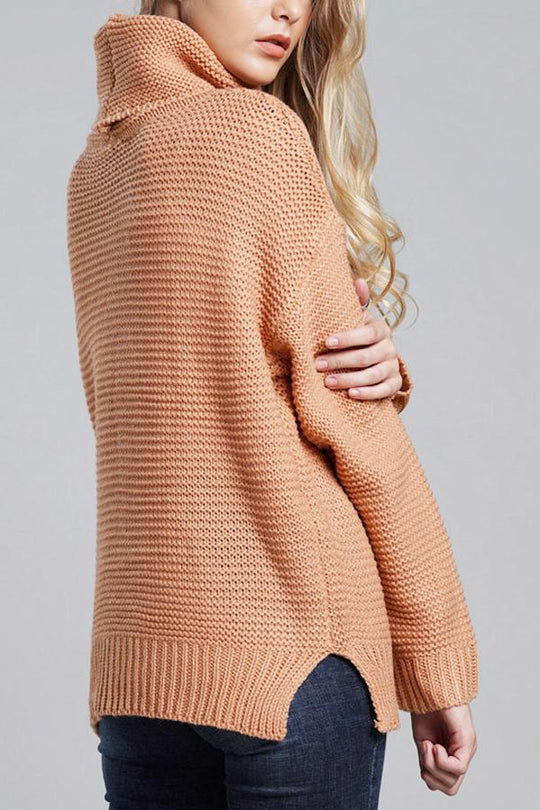 Karolin | Stilvoller grob gestrickter Pullover