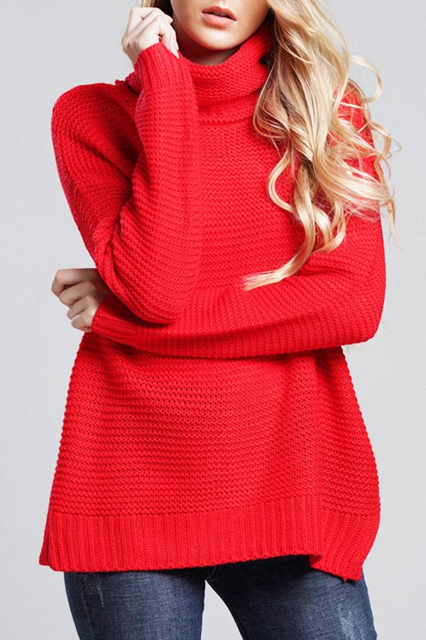 Karolin | Stilvoller grob gestrickter Pullover