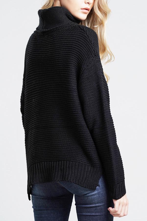 Karolin | Stilvoller grob gestrickter Pullover