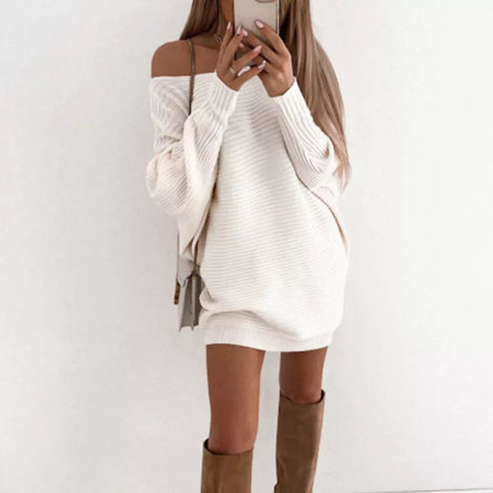 Katharina | Elegant mini dress with long sleeves