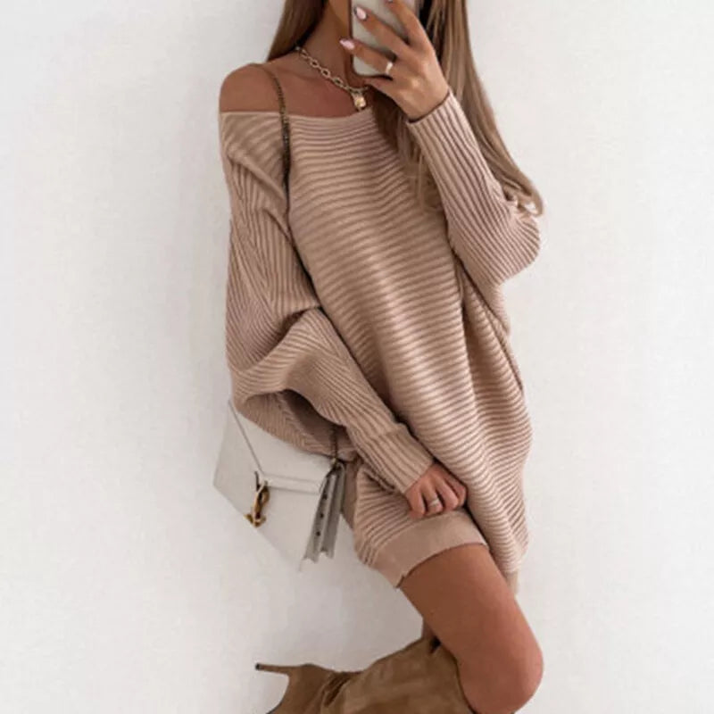 Katharina | Elegant mini dress with long sleeves