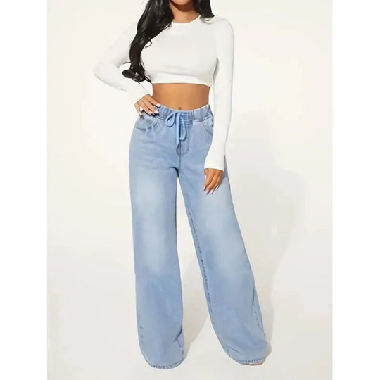 Kathrin | Baggy jeans with high waist