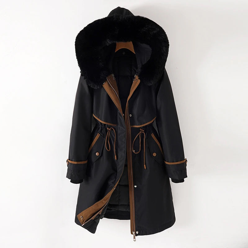 Katrin | Cozy hooded jacket for the winter