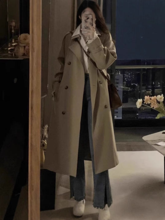 Kerstin | Trench coat impermeabile con collo a risvolto
