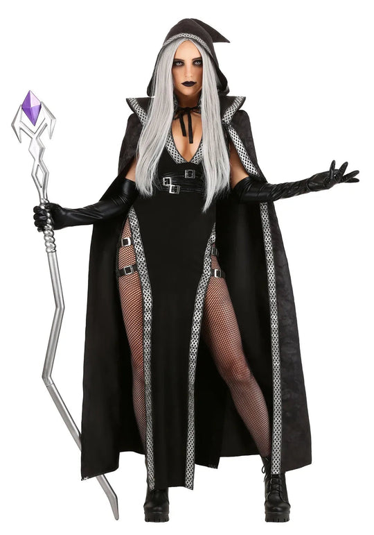 Klaudia | Maniche costume da strega gotica abito lungo
