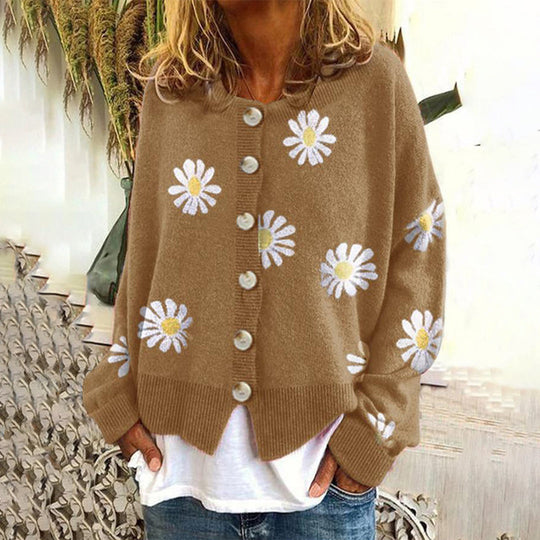 Kristin | Gilet casual con stampa floreale