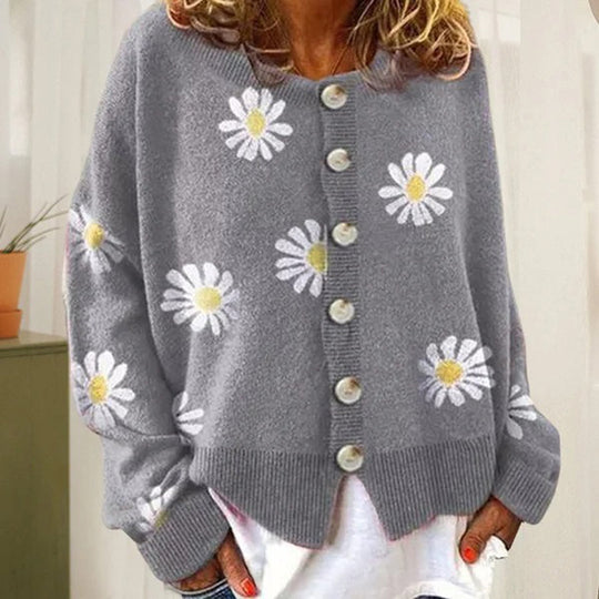 Kristin | Gilet casual con stampa floreale