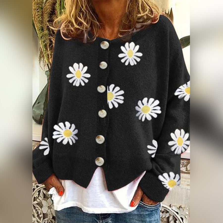 Kristin | Gilet casual con stampa floreale