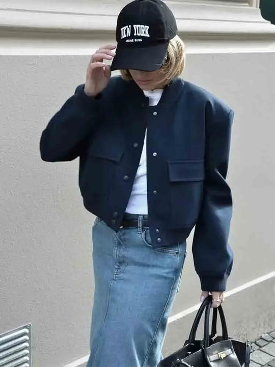 Kristin | Fashionable bomber jacket in the transitional style