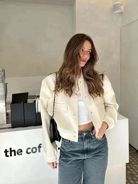 Kristin | Fashionable bomber jacket in the transitional style