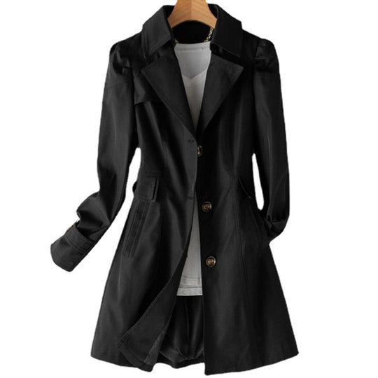 Mila - Elegant Trenchcoat With Buttons