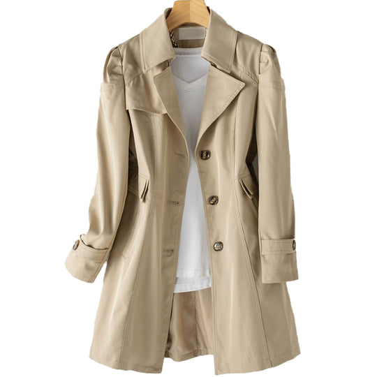 Mila - Elegant Trenchcoat With Buttons