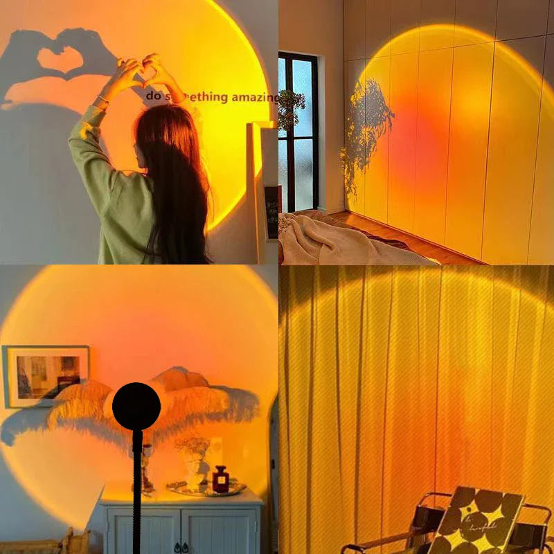 Finn Stijlvolle verlichting met een uniek projectie-effect, ontworpen om uw interieur een moderne en bijzondere sfeer te geven.