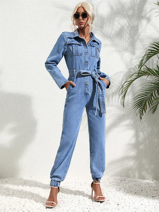 Lena | Tuta casual in denim