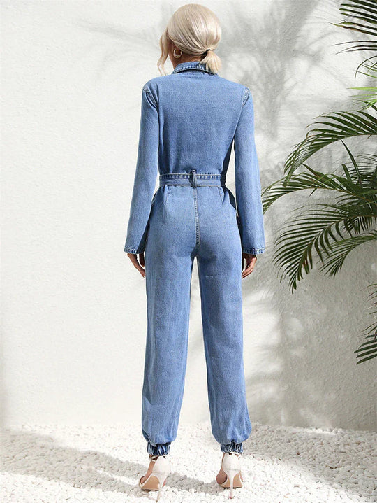 Lena | Tuta casual in denim
