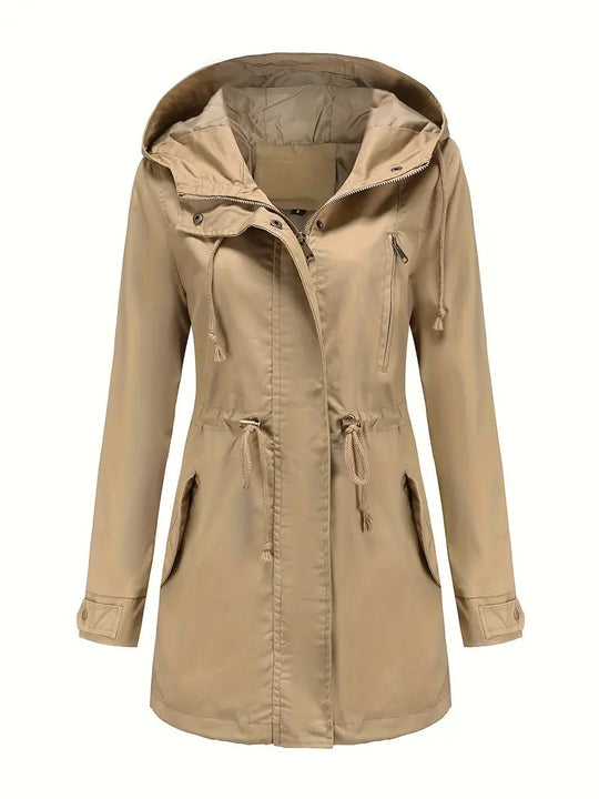 Lena | Trenchcoat impermeabile con cappuccio