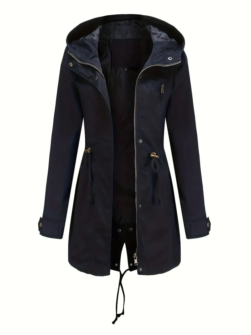 Lena | Trenchcoat impermeabile con cappuccio