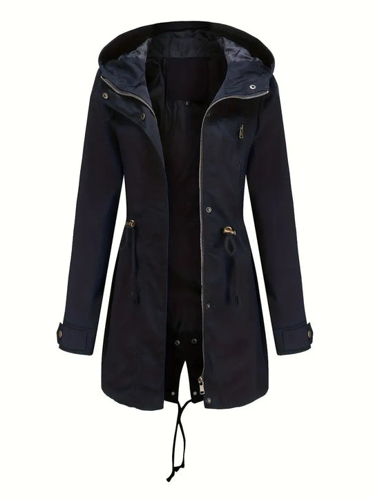 Lena | Trenchcoat impermeabile con cappuccio