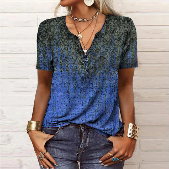 Leonie | Elegant cotton summer fashion blouse