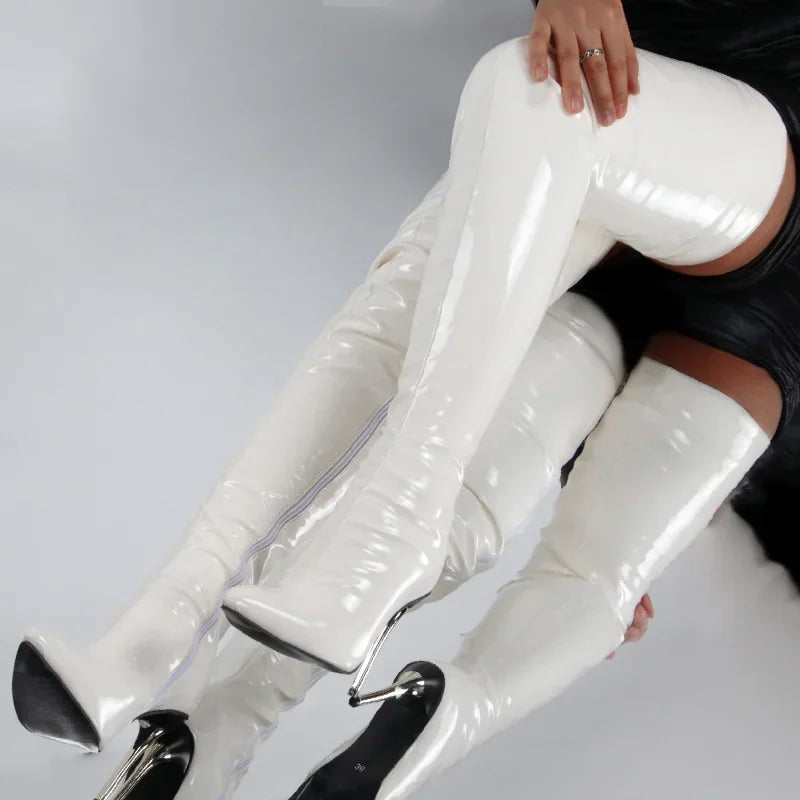 Leonie | Modieuze overknee laarzen