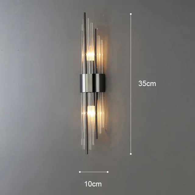 LuxLume Moderne Wandlamp - Strakke en stijlvolle wandlamp die elegantie en warmte toevoegt aan elke muur.