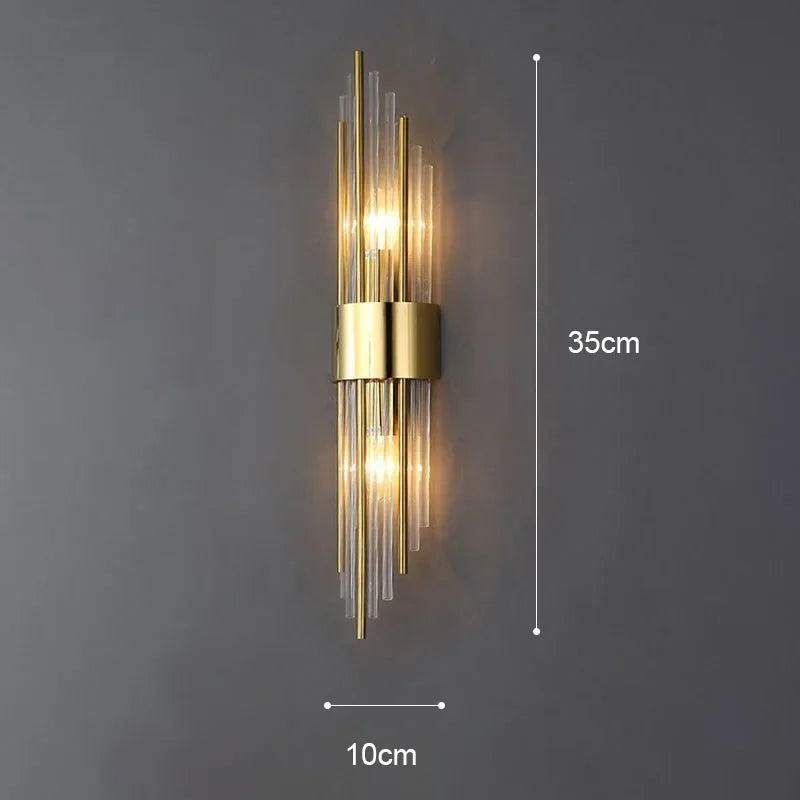 LuxLume Moderne Wandlamp - Een prachtige toevoeging aan elk interieur, met een eigentijds en luxe design.